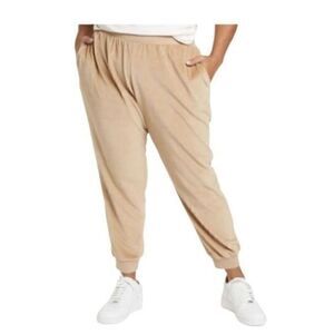 Abound Velour Jogger Sweatpants Nordstrom 2X Tan